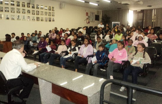 2ª edição do projeto “Câmara Escola” recebe alunos do Pedreira