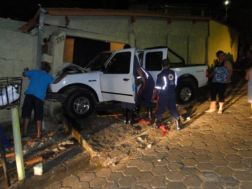 Batida deixa família ferida no São Pedro