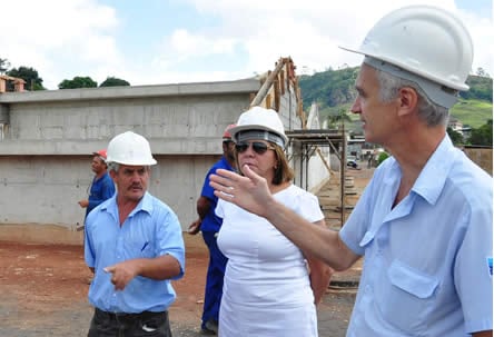 Membros da Comissão de Saúde da Câmara de Monlevade visitam ETE