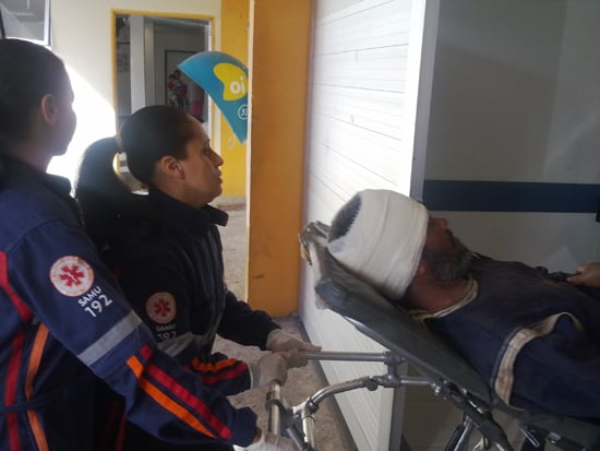 Morador de rua sofre ferimentos na cabeça durante conflito na João Pinheiro