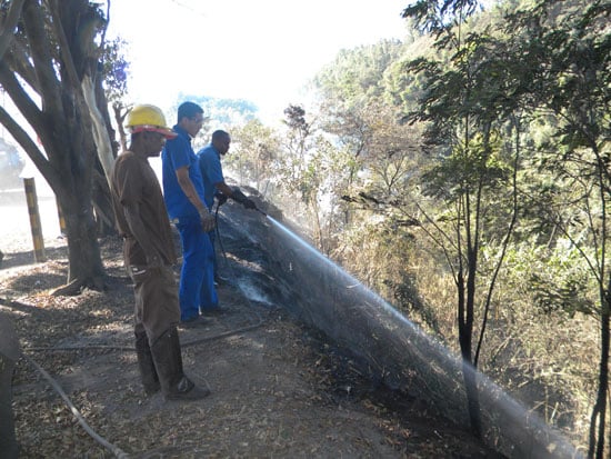 Cigarro pode ter sido a causa de incêndio em Monlevade