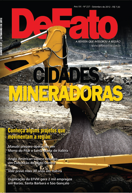 DeFato traz reportagem sobre investimentos bilionários em mineração na região