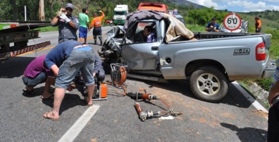 Dezessete pessoas morreram nas rodovias federais de MG no Natal