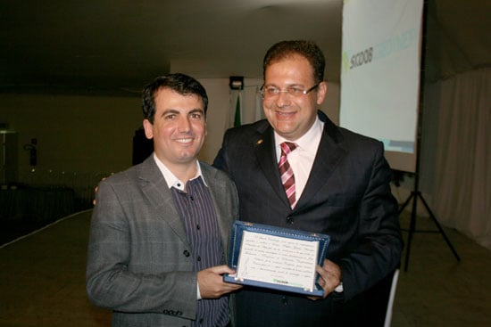 Prandini é homenageado pela Credimepi por aulas de cooperativismo nas escolas