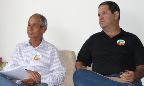 Adilson da Vale Verde visita redação de DeFato