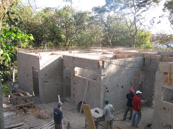 Obras do Centro de Atenção Psicossocial de Santa Bárbara estão adiantadas
