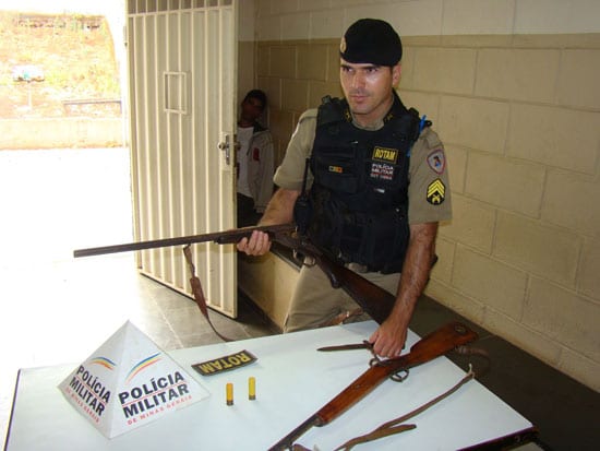 Criminosos agridem idosa com coronhada de espingarda em Santa Maria de Itabira