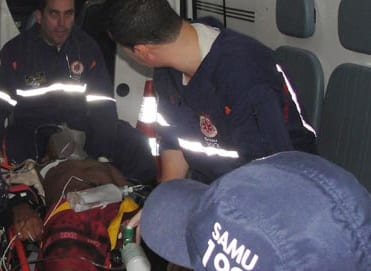 Menor leva tiro no peito no bairro Machado