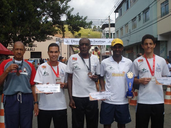 Itabiranos alcançam bons resultados em corrida de Caratinga