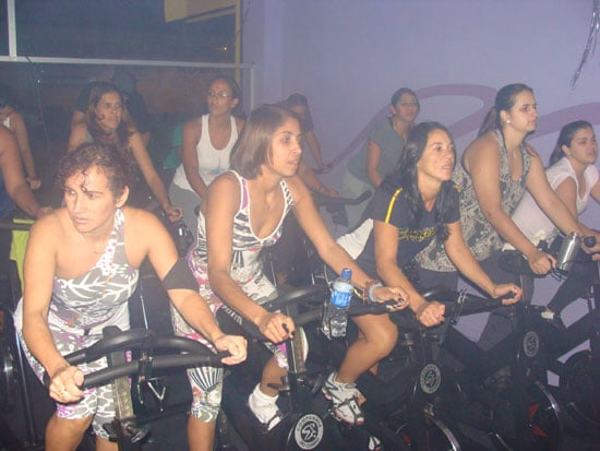 Academia Imagem inaugura sala de spinning com muita diversão