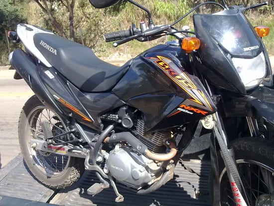 Menor furta moto e PM a recupera antes mesmo do registro da ocorrência