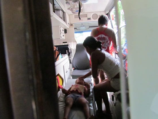 Criança é atropelada por carro no bairro Água Fresca