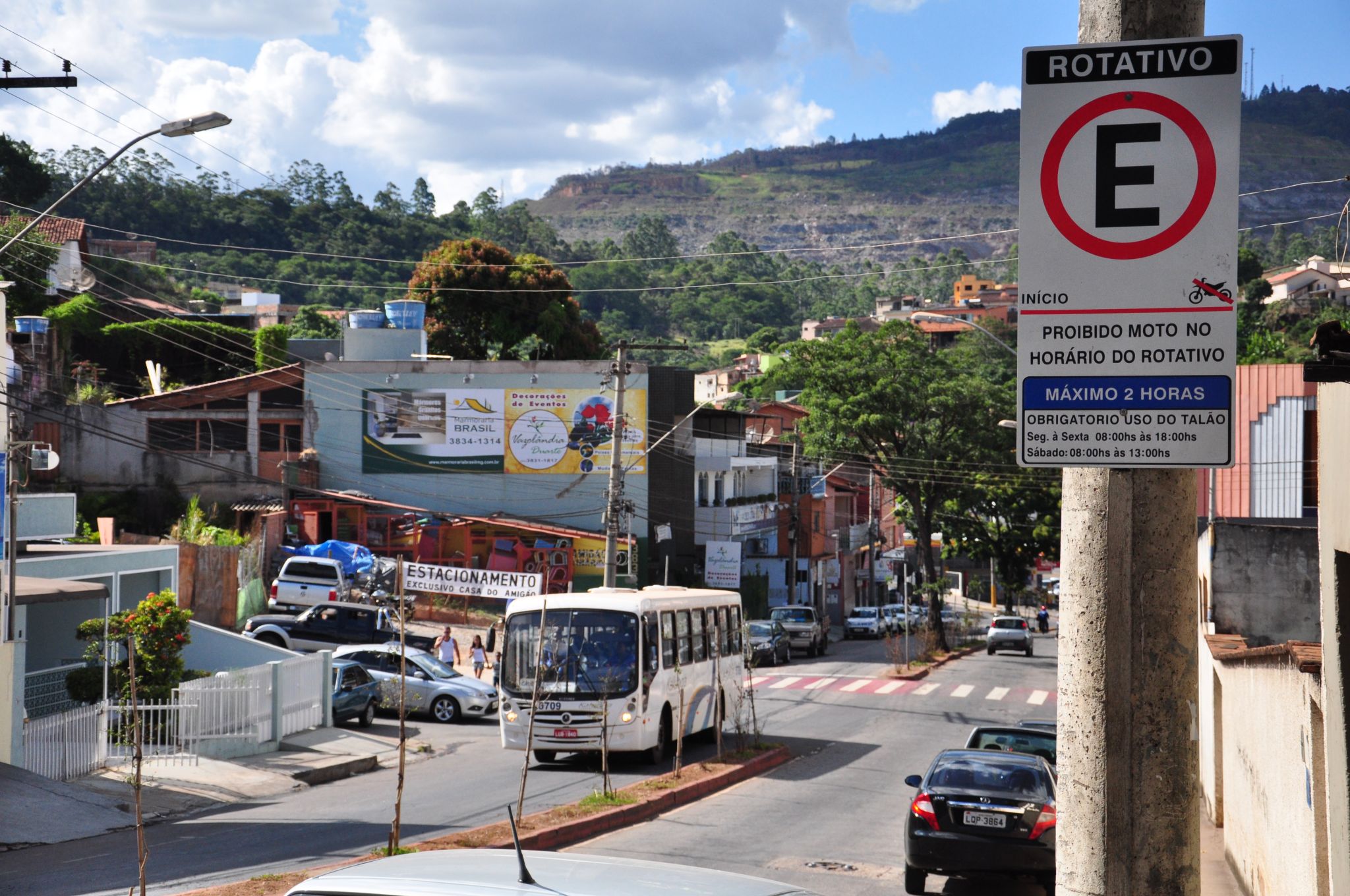 Estacionamento rotativo de Itabira será suspenso no Carnaval