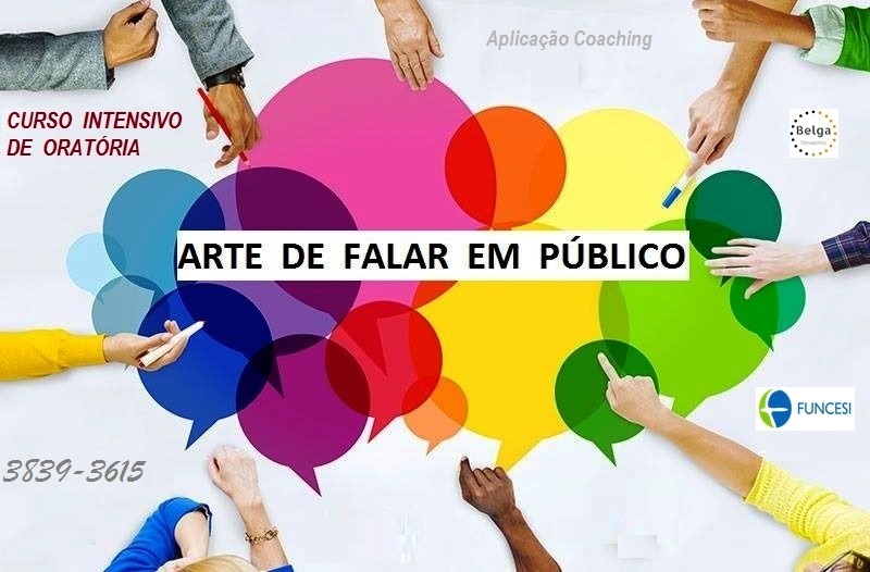 Matrículas abertas na Funcesi para o Curso Intensivo de Oratória – Arte de Falar em Público