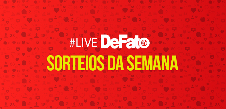 É hoje: DeFato sorteia gadget, ingressos de baladas, musical infantil, cinema e outros prêmios; corra e se inscreva