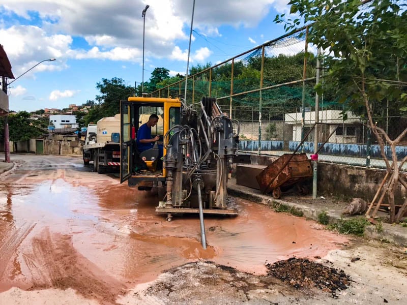 Obra promete tratar mais de 90% do esgoto de Itabira
