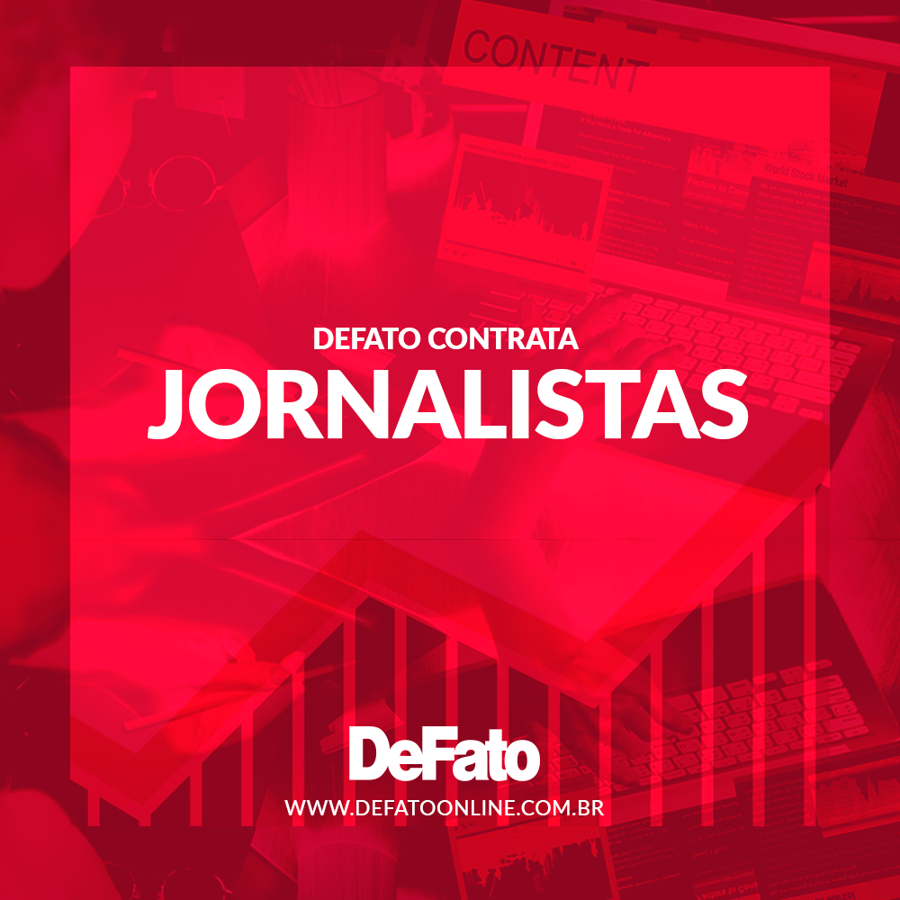 DeFato contrata jornalistas