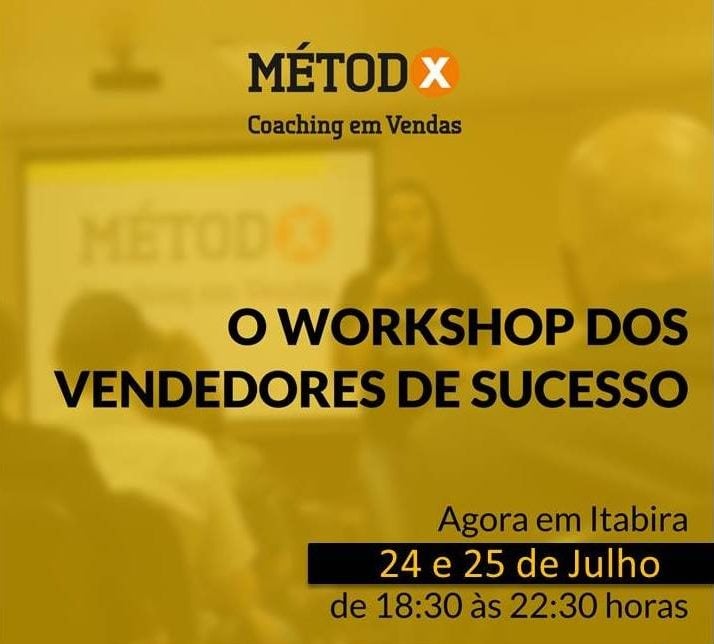Método X: Itabira terá curso inovador para aumento de vendas em empresas