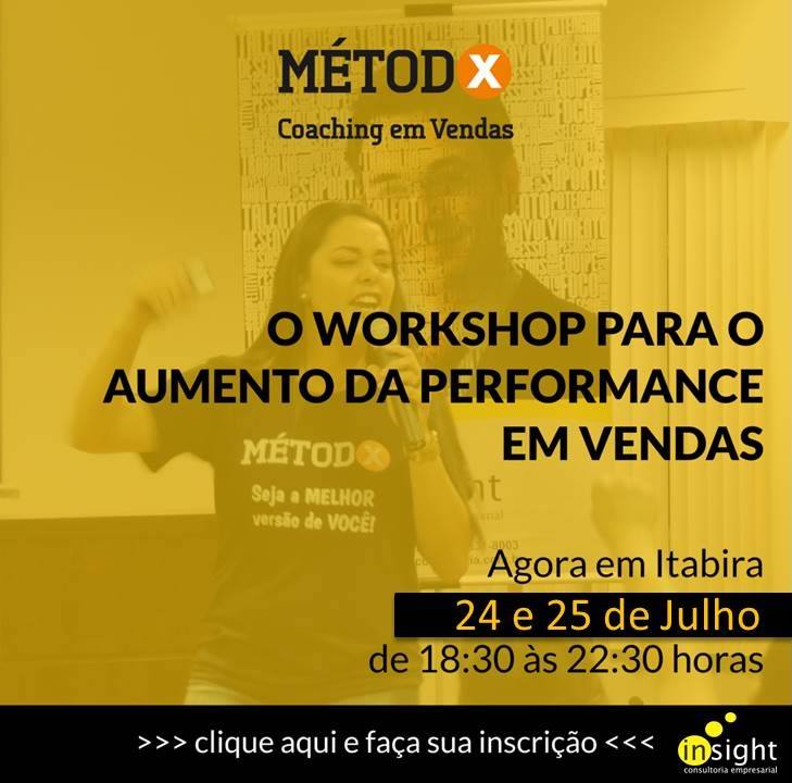Últimos dias de inscrições para o Método X, curso que promete bombar suas vendas