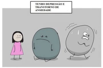 Tirinhas educativas mostram como é viver com depressão e ansiedade
