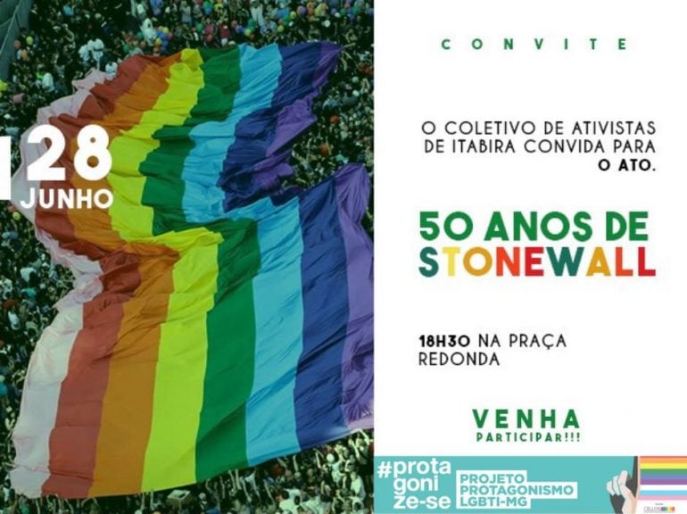 Itabira terá ato de apoio à luta por direitos da comunidade LGBT+ na sexta-feira