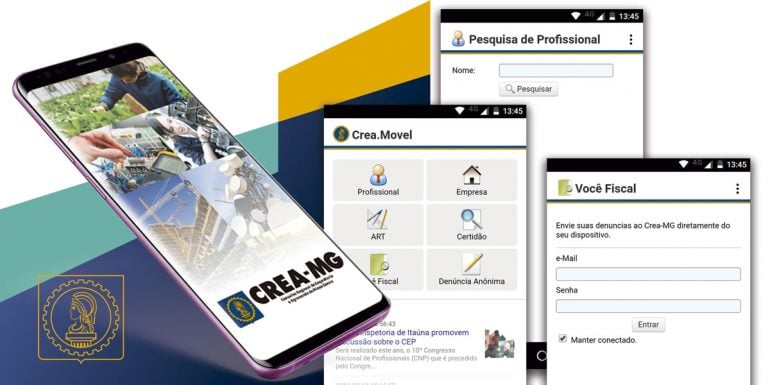 Aplicativo do Crea-MG facilita denúncias de irregularidades