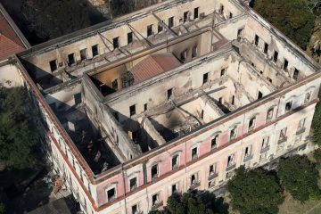 MEC libera 1ª parcela para restaurar fachada do Museu Nacional
