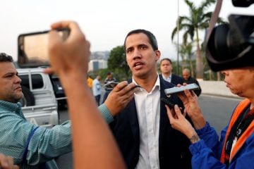 Guaidó não descarta que assembleia aprove ação militar na Venezuela