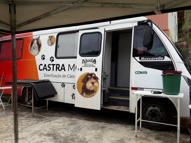Projeto Castramóvel chega a Ferros e deve atender cerca de 300 animais