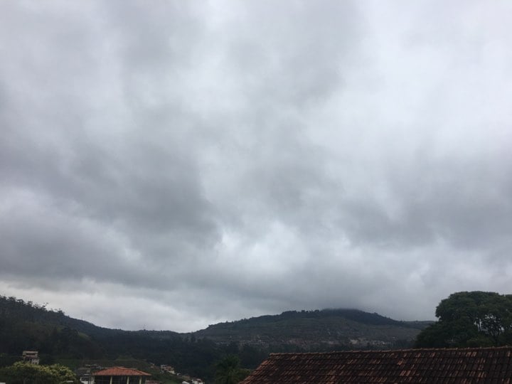 Confira a previsão do tempo para esta segunda-feira em Itabira e região