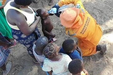 Bombeiros de Minas Gerais divulgam imagens de atuação em Moçambique