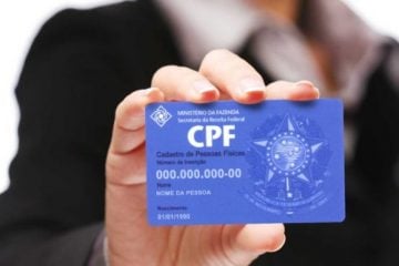 CPF é definido como único documento necessário para ter acesso aos serviços do governo
