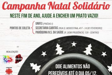 Projetos de extensão da Unifei e Diocese de Itabira realizam campanha solidária de natal