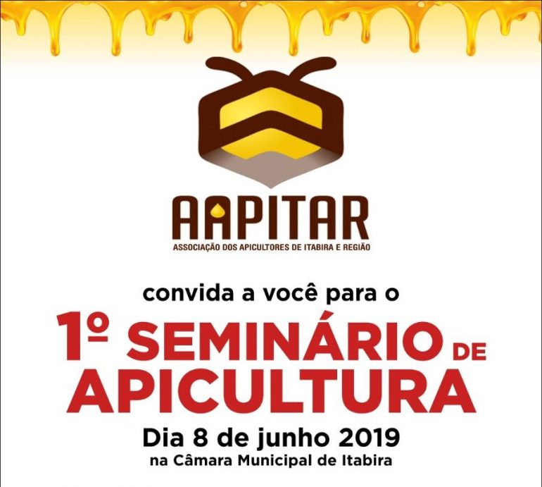 1° Seminário de Apicultura de Itabira está com inscrições abertas