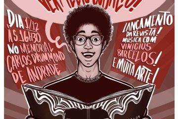 Memorial Carlos Drummond de Andrade recebe hoje o lançamento da revista Vermelho Cobalto, do ilustrador Bruno Cobal