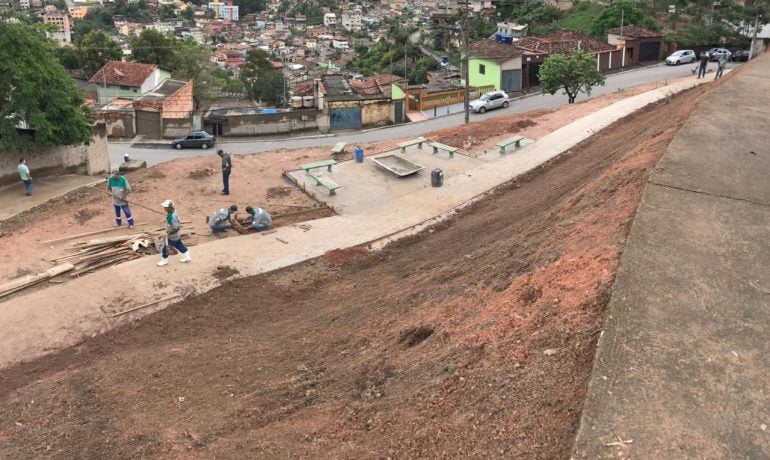 Após solicitação da comunidade, “bota-fora” do bairro Machado passa por revitalização