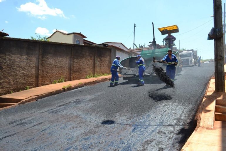 Prefeitura de Barão de Cocais conclui obras de pavimentação