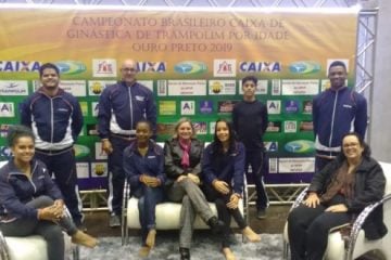 Equipe de Itabira disputa Campeonato Brasileiro de Trampolim