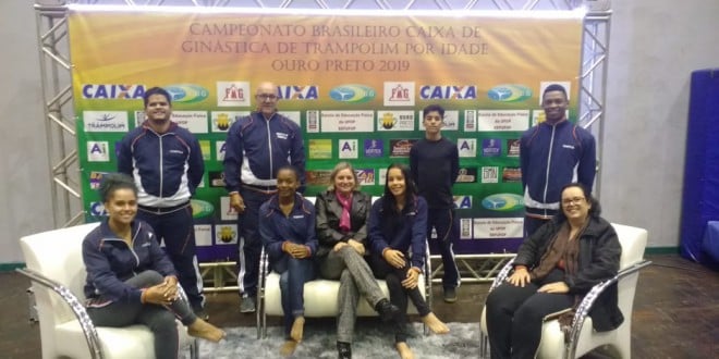 Equipe de Itabira disputa Campeonato Brasileiro de Trampolim