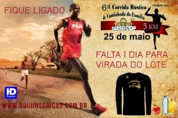 6ª edição da Corrida da Creche Bom Pastor tem inscrições abertas