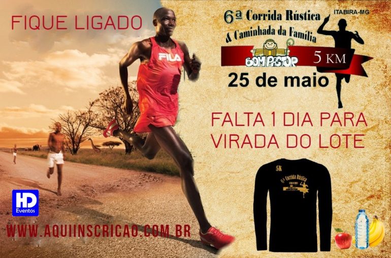 6ª edição da Corrida da Creche Bom Pastor tem inscrições abertas