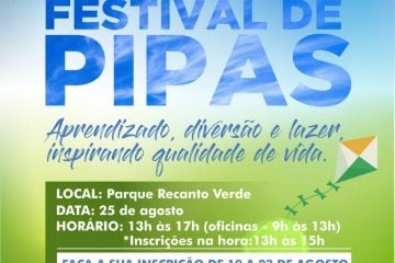 Santa Bárbara realiza 3º Festival de Pipas em agosto