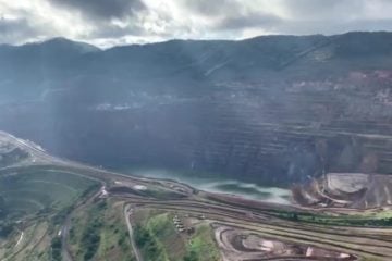 Imagens aéreas da barragem da Vale em Barão de Cocais – VEJA VÍDEOS