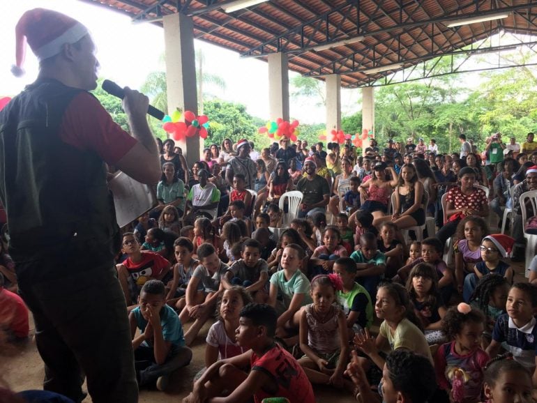 Sexta edição do Natal em Comunidades movimenta Parque do Limoeiro