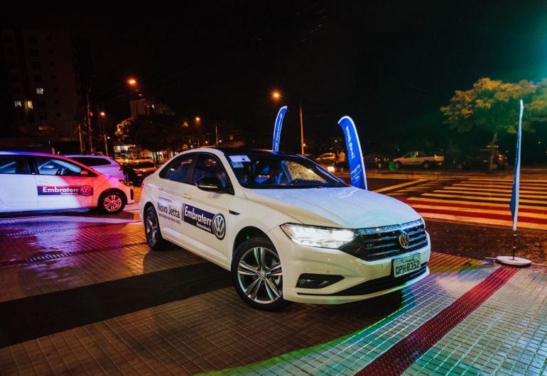 Lançamento do novo Jetta pela Embraterr Automóveis em Itabira; confira o vídeo do evento