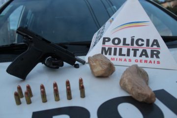 PM recebe denúncia e apreende pistola no Bairro Monsenhor Lopes