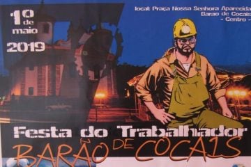 Festa do Trabalhador em Barão de Cocais é celebrado com Folia de Reis