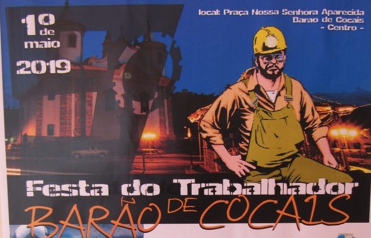 Festa do Trabalhador em Barão de Cocais é celebrado com Folia de Reis