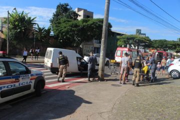 Idoso é atropelado na faixa de pedestres na Mauro Ribeiro