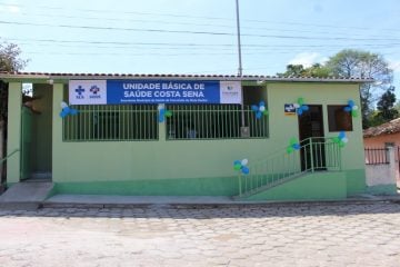 UBS do distrito de Costa Sena é reinaugurada após obras de reforma e ampliação